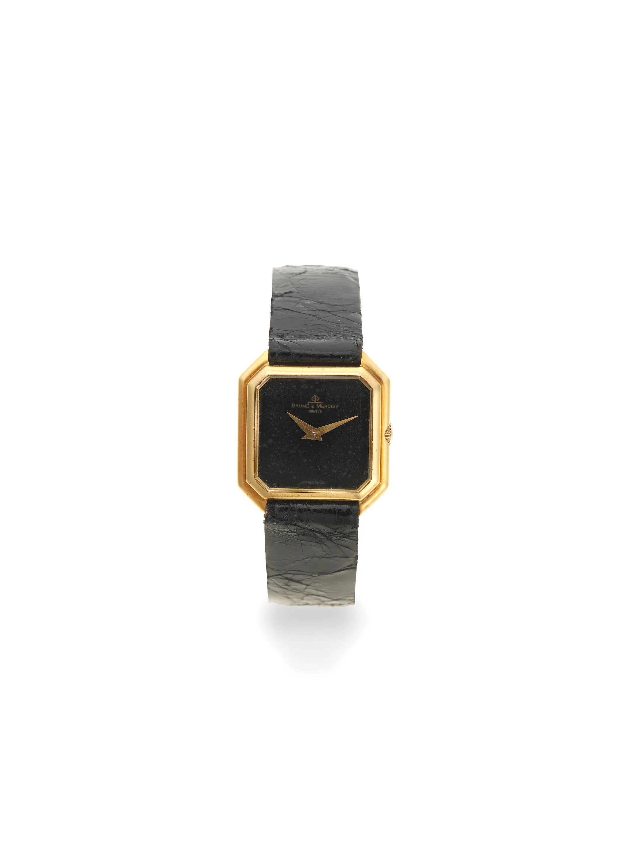 Baume & Mercier 38259 23mm Yellow gold Black