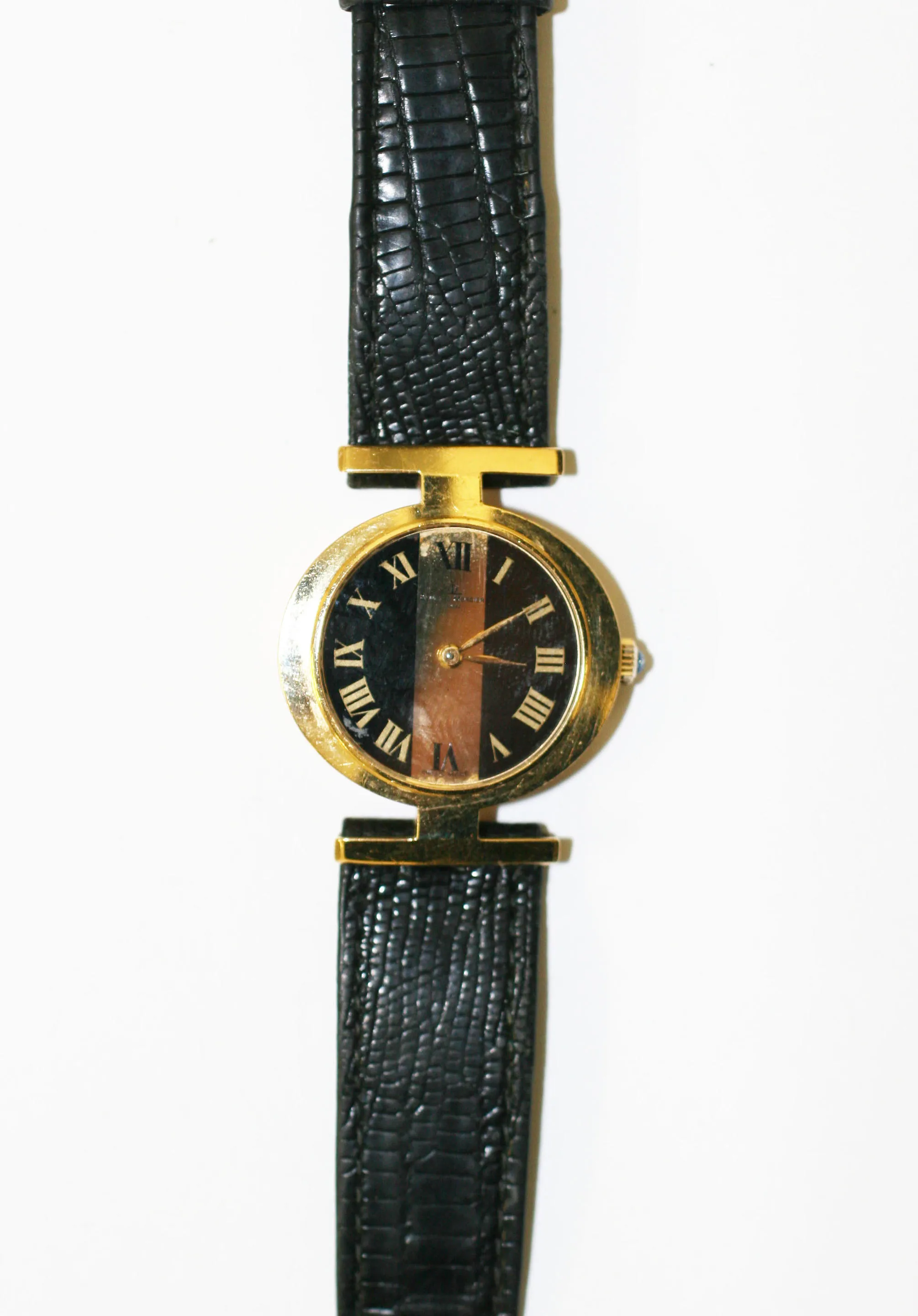 Baume & Mercier 20mm Yellow gold Black