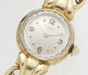 Baume & Mercier 18mm Yellow gold Silver