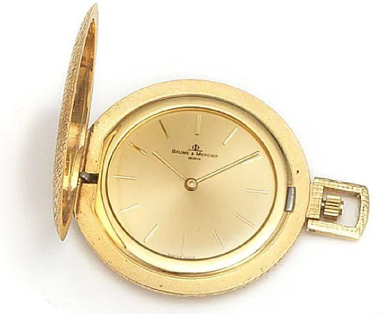 Baume & Mercier 41mm Yellow gold Champagne