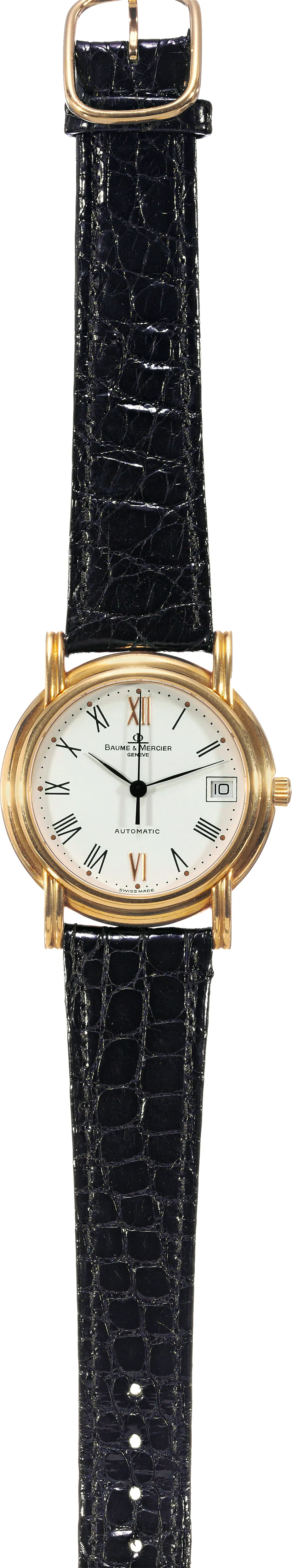 Baume & Mercier 35600 34mm Yellow gold White