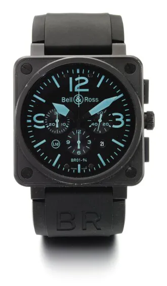 Bell & Ross BR 01 BR01-94 46mm PVD Black