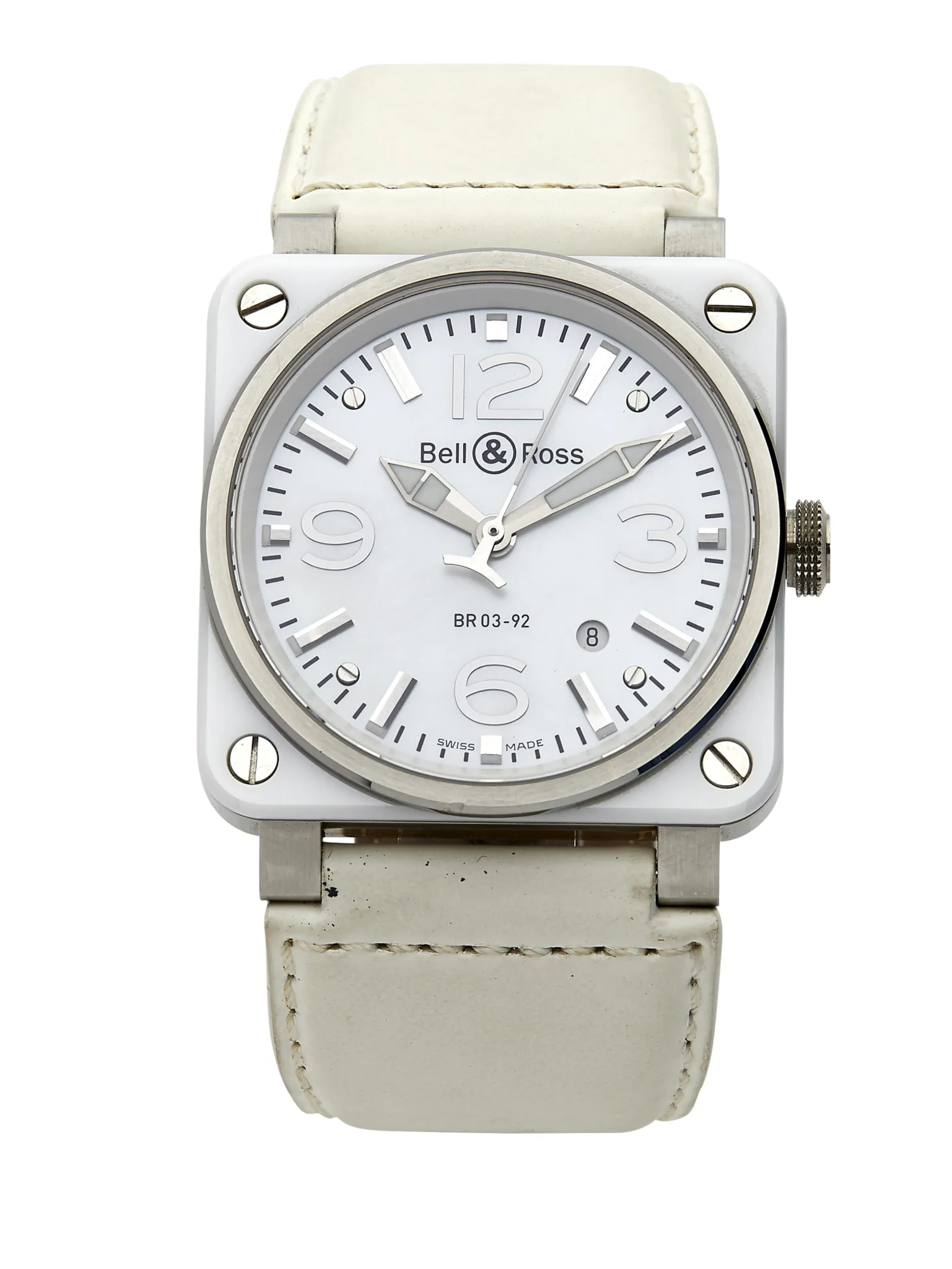 Bell & Ross BR 03-92 42mm Ceramic and Stainless steel Mother-of-pearl 1