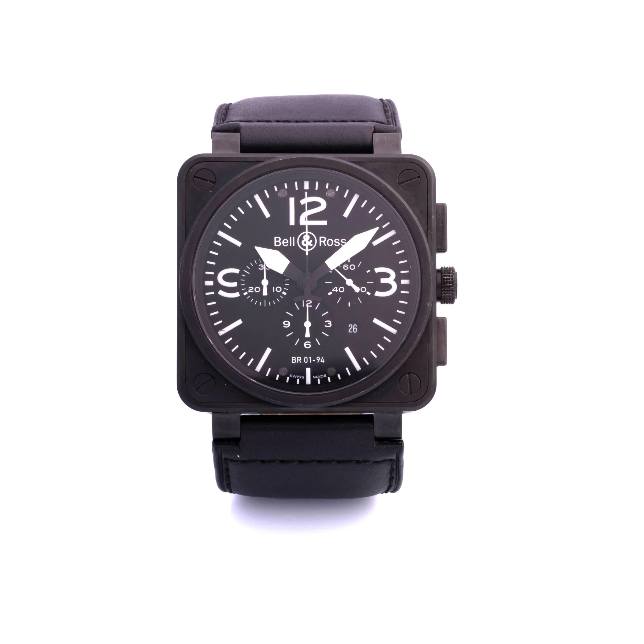 Bell & Ross BR01-94 JS01-94-C 44mm Stainless steel Black