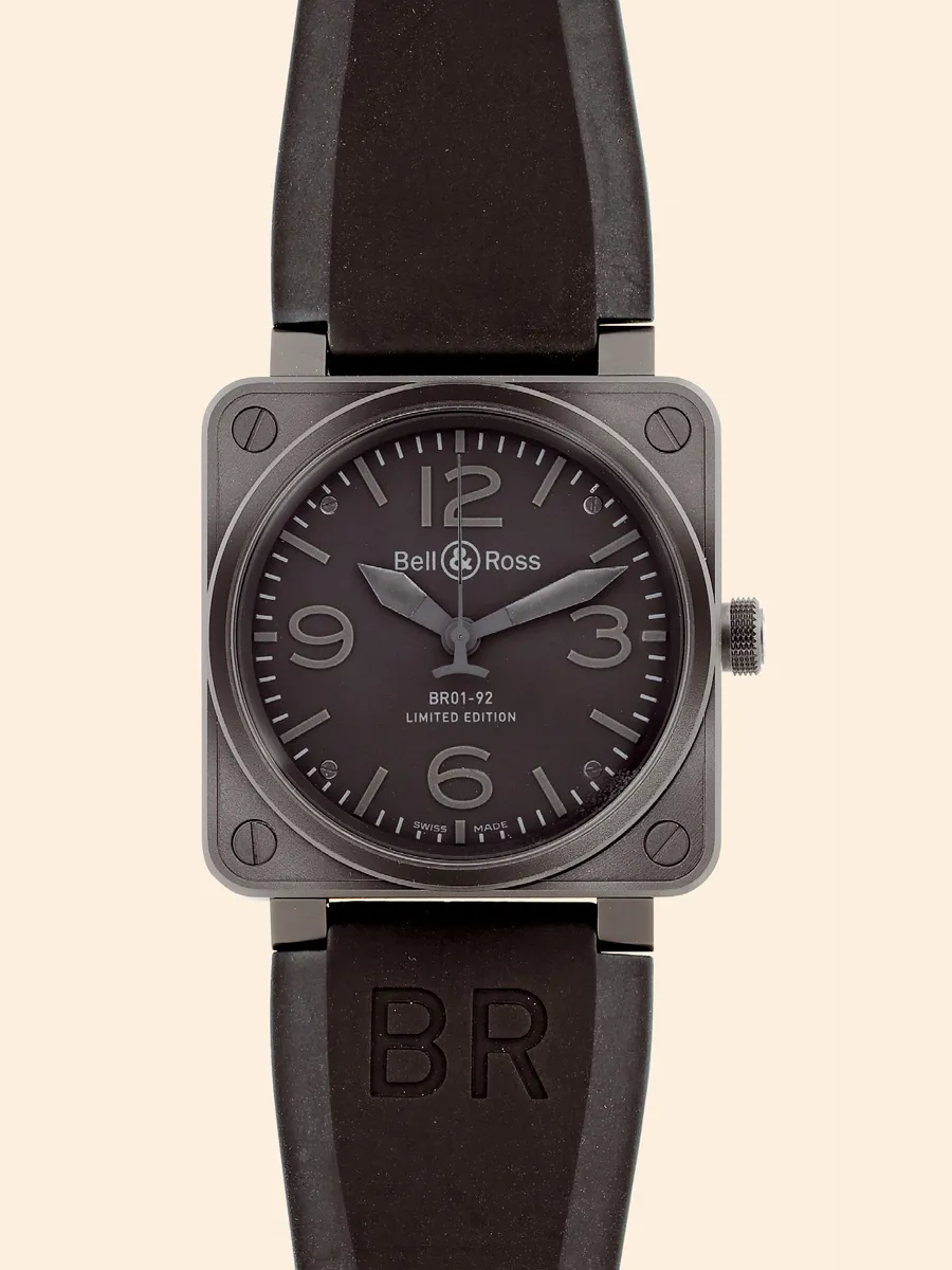 Bell & Ross BR 01-92 46mm Stainless steel Black