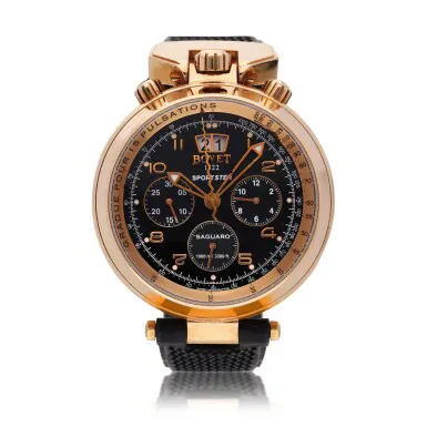 Bovet Sportster C 805 45mm Yellow gold Black