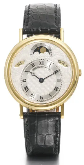 Breguet Classique 3330 36mm Yellow gold Silver