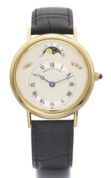 Breguet 3330 36mm Yellow gold Cream