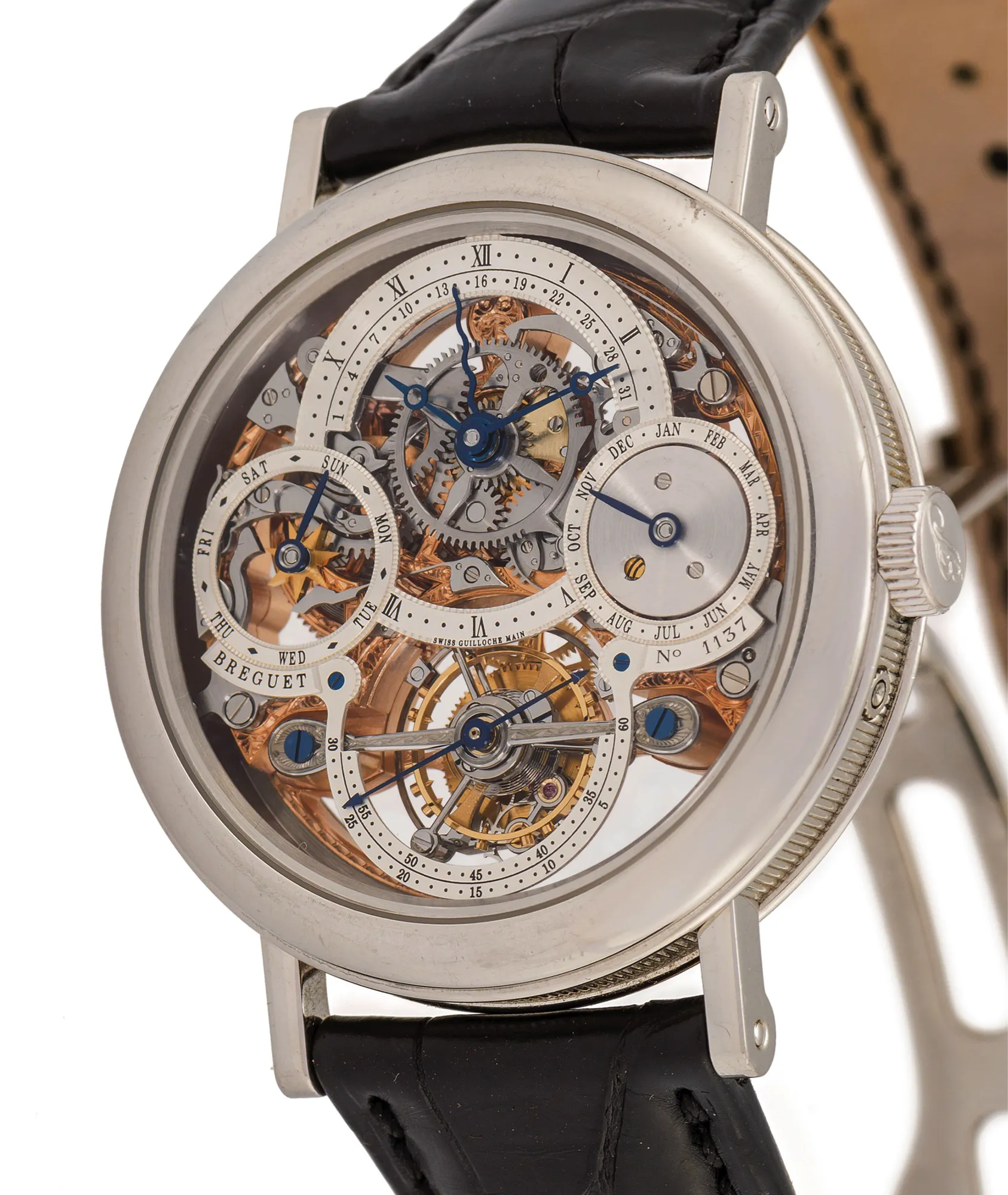 Breguet 3755 40mm Platinum Transparent