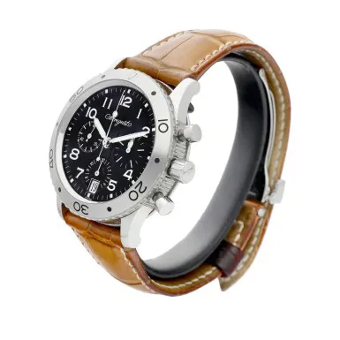 Breguet Type XX Transatlantique 3820 39mm Stainless steel Black 4