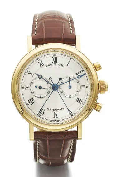 Breguet Rattrapante 5947 40mm Yellow gold Silver