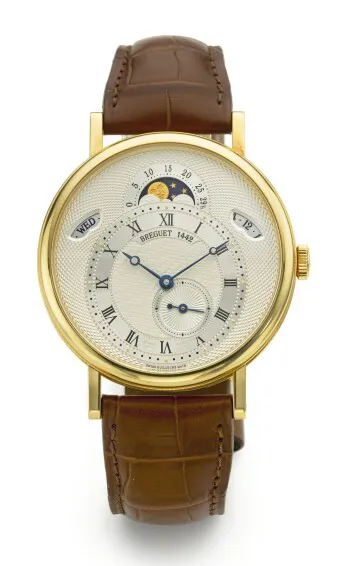 Breguet 7337 40mm Yellow gold Silver