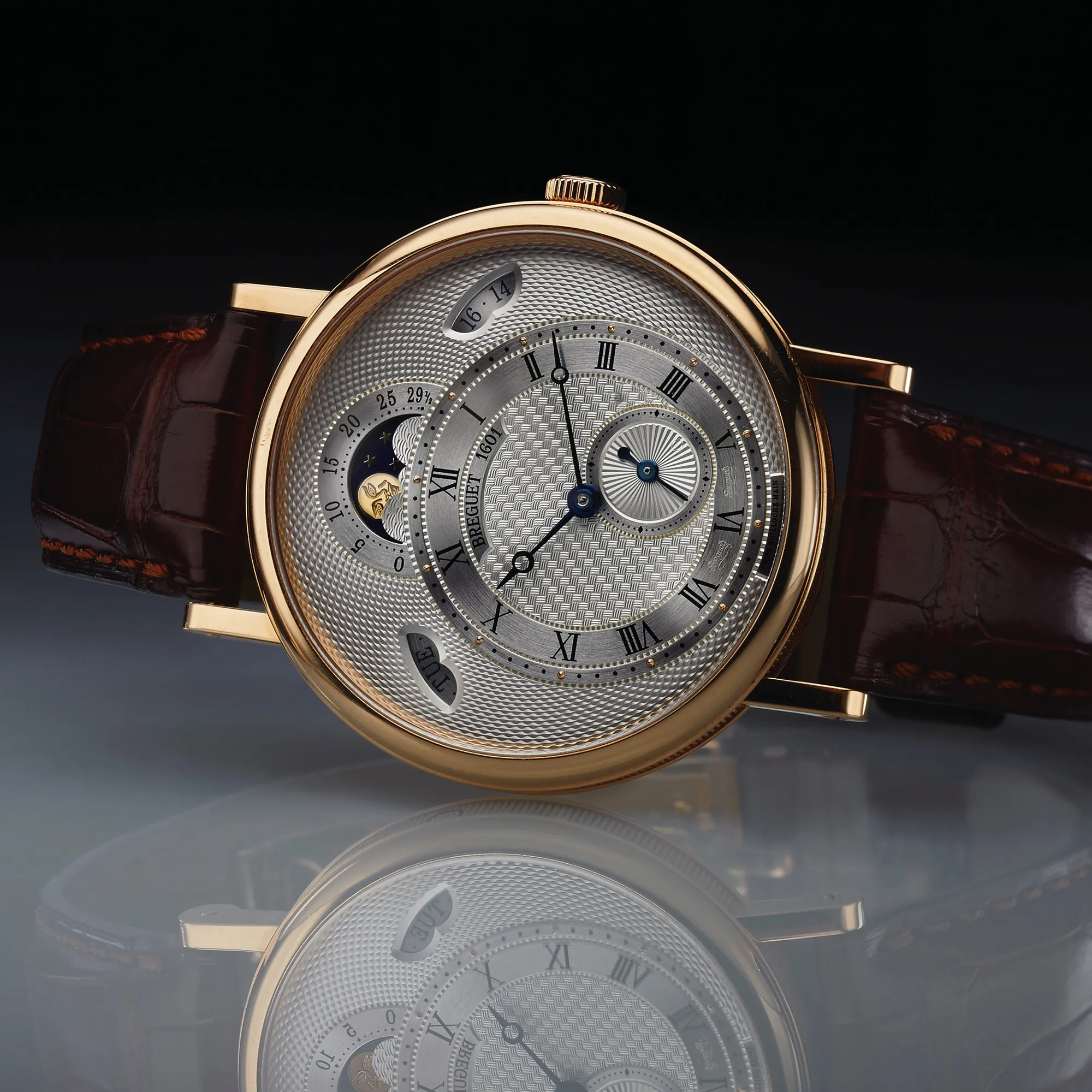 Breguet 7337 40mm Rose gold Silver