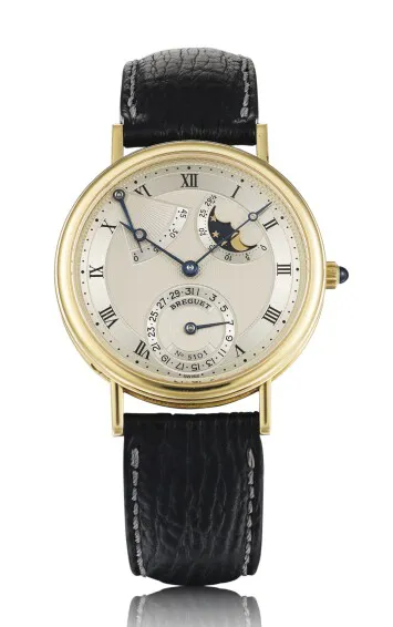 Breguet Classique 3137 36mm Yellow gold Silver