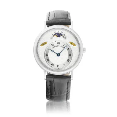 Breguet Classique 3330 36mm White gold Silver