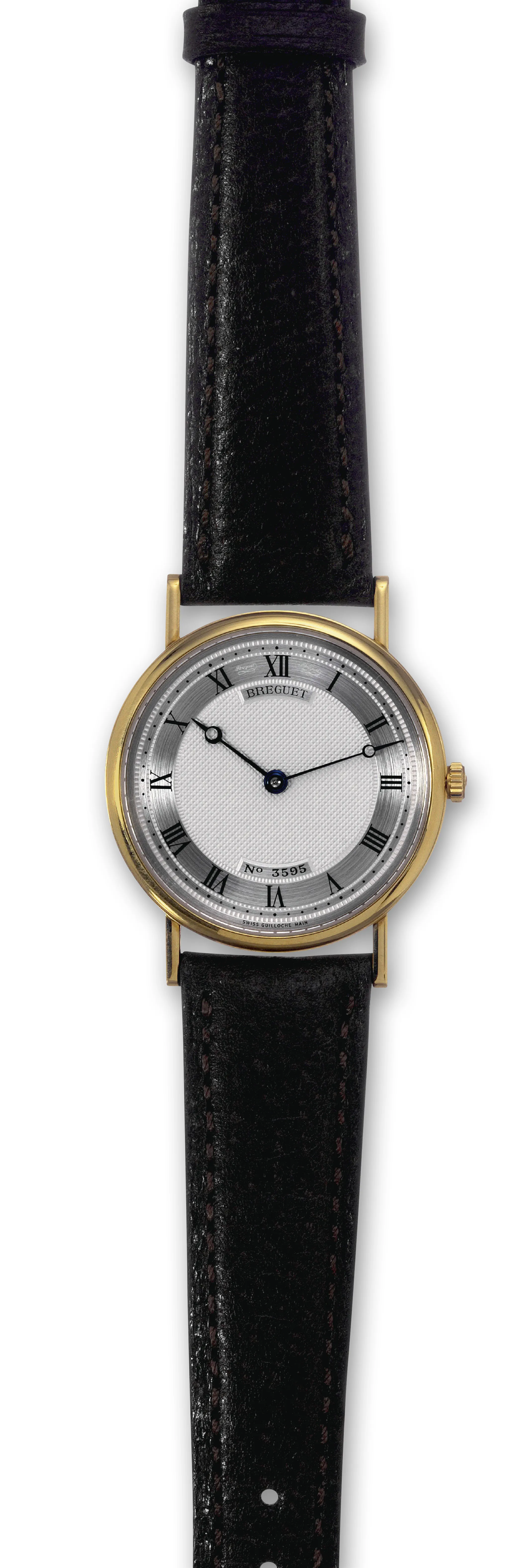 Breguet Classique 3500 33mm Yellow gold Silver