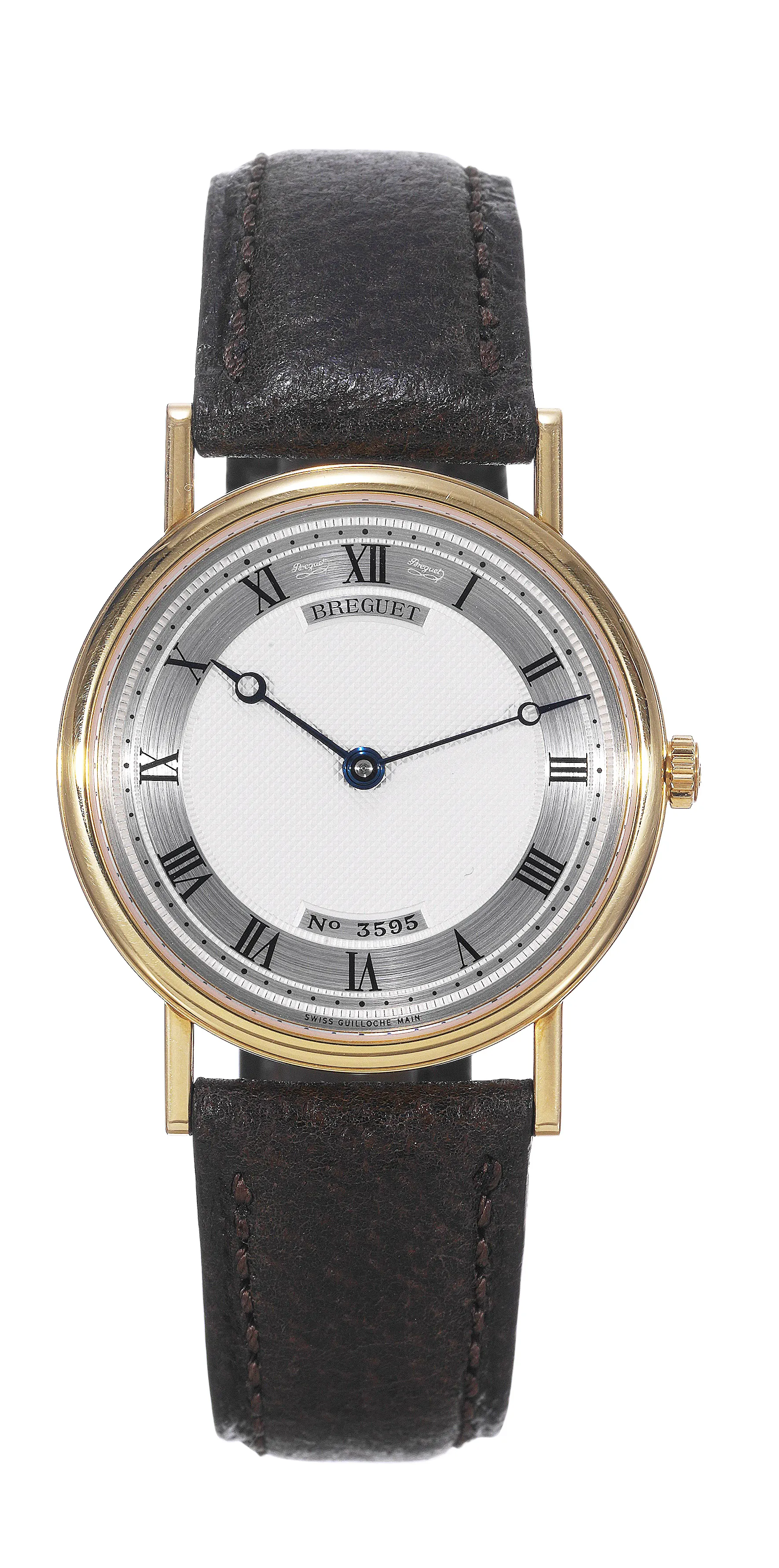 Breguet Classique 3500 33mm Yellow gold Silver