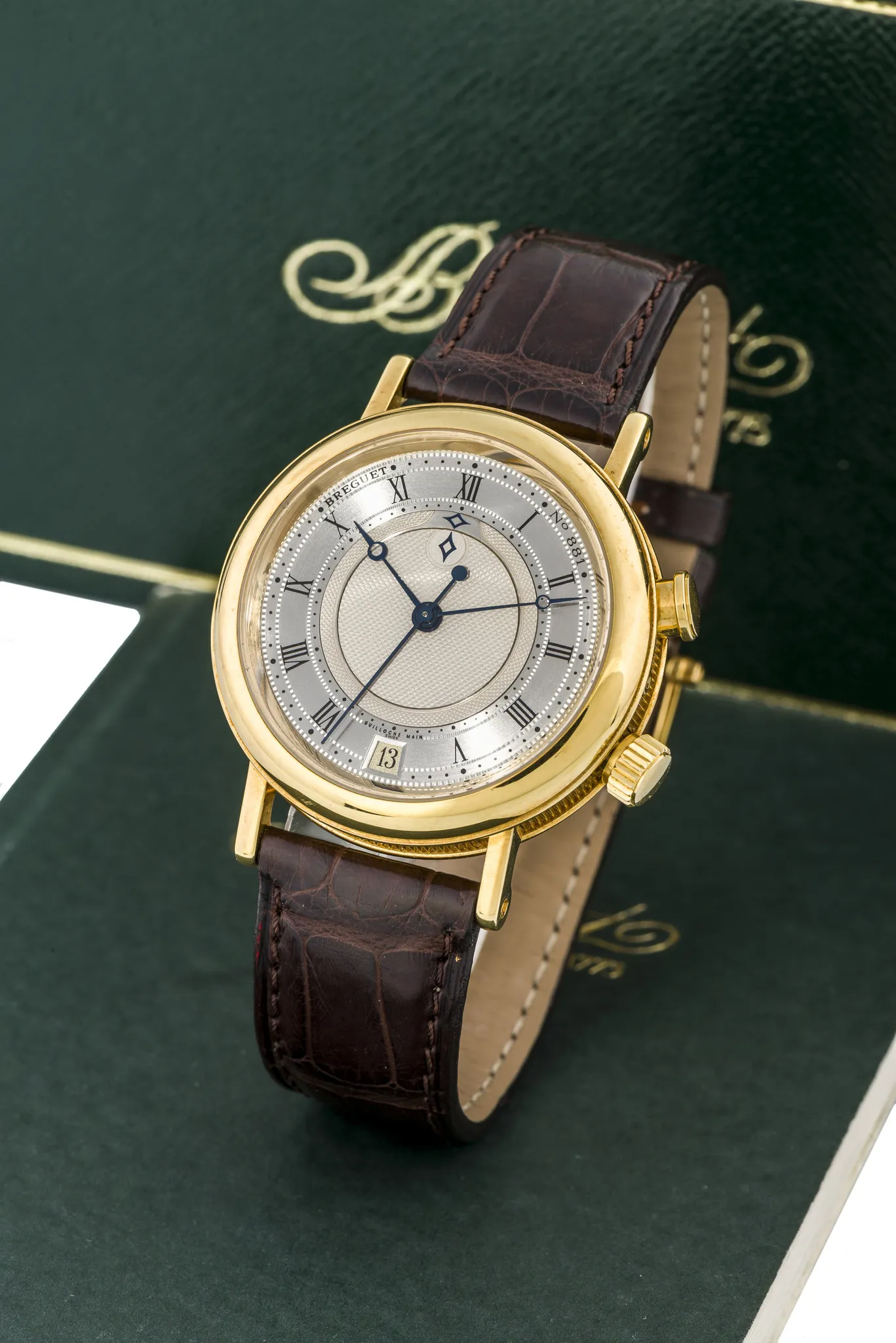 Breguet Classique 3600 39mm Yellow gold Silver