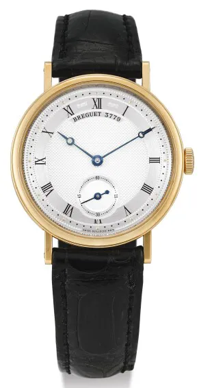 Breguet Classique 5907 34.5mm Rose gold Silver