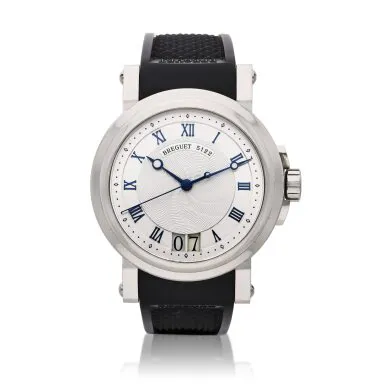 Breguet Marine 5817 40mm Stainless steel Silver