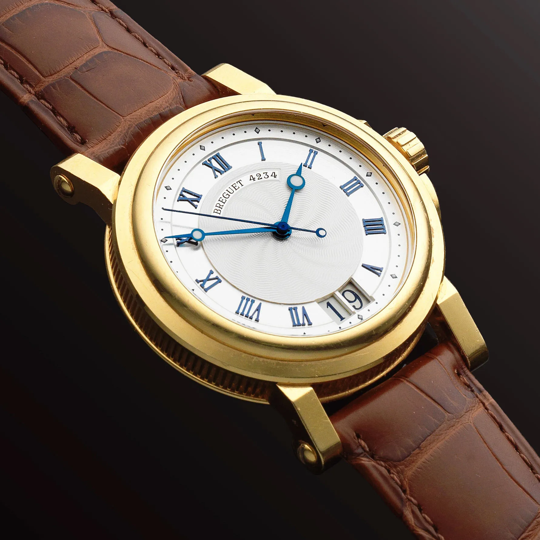 Breguet Marine 5817 40mm Yellow gold Silver