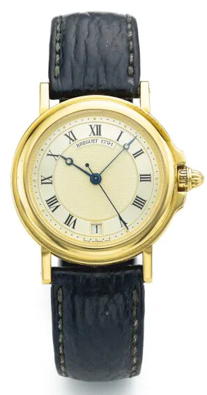 Breguet Marine 3400 36mm Yellow gold White