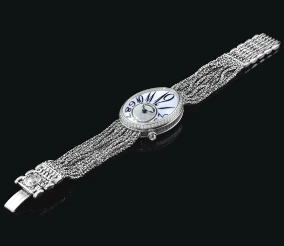 Breguet Reine de Naples 8918 29mm White gold Mother-of-pearl