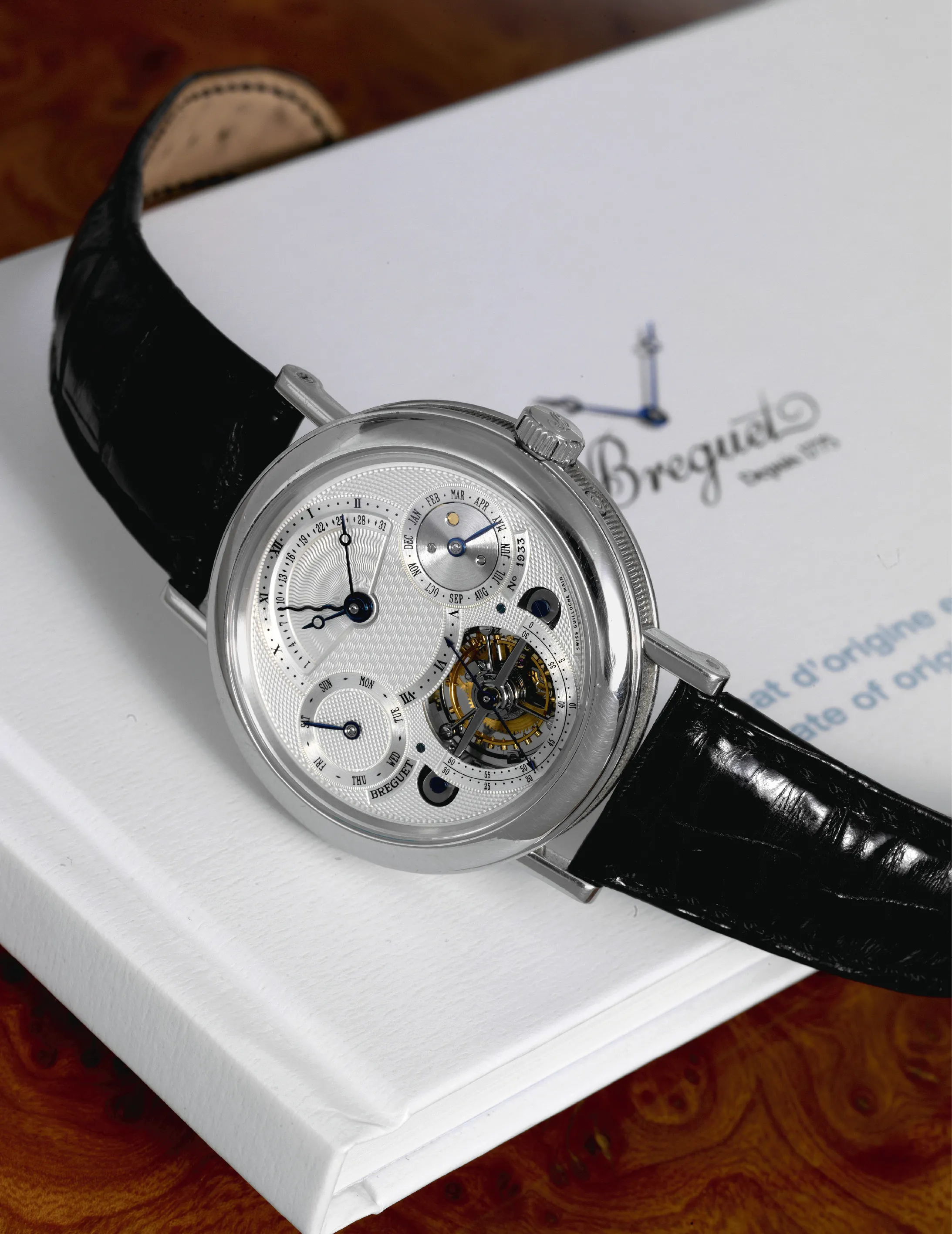 Breguet Tourbillon 3755 40mm Platinum Silver