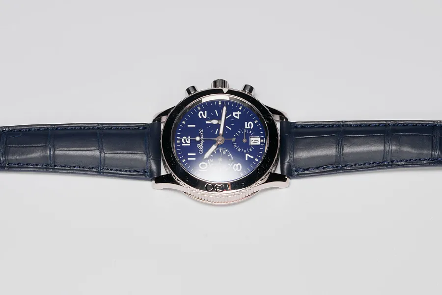 Breguet Type XX Transatlantique 3820 39.5mm White gold Dark Blue 2