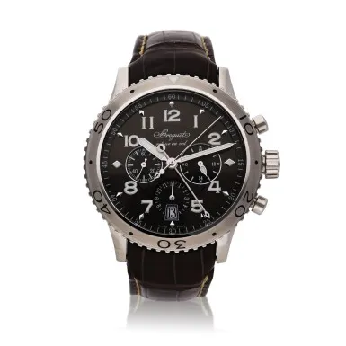 Breguet Type XXI 3810 42mm Stainless steel Brown