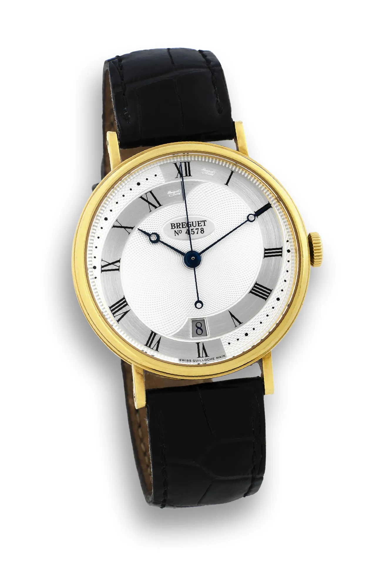 Breguet 5197 36mm Yellow gold Silver