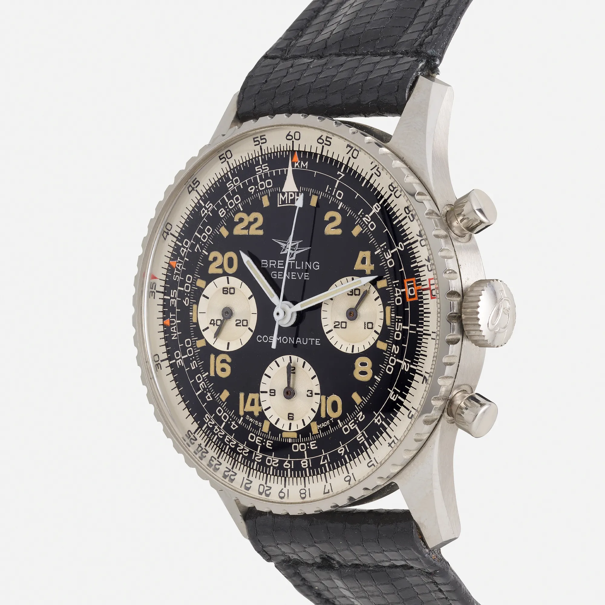 Breitling 809 41mm Stainless steel Black 1