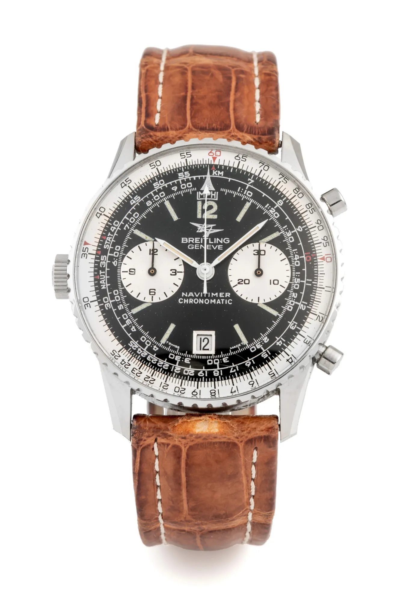 Breitling Navitimer Chrono-Matic 8806 40mm Stainless steel Black