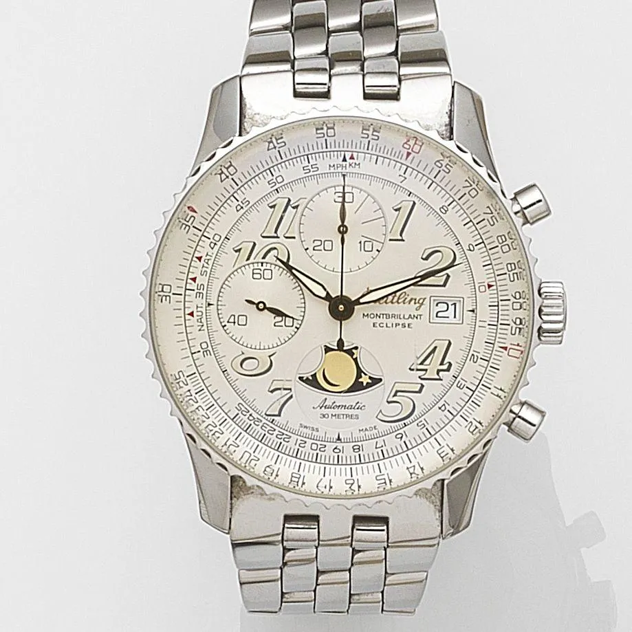 Breitling Montbrillant A43030 41mm Stainless steel Silver