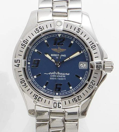 Breitling Colt A57350 34mm Stainless steel Blue