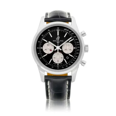 Breitling Transocean AB 0152 41mm Stainless steel Black