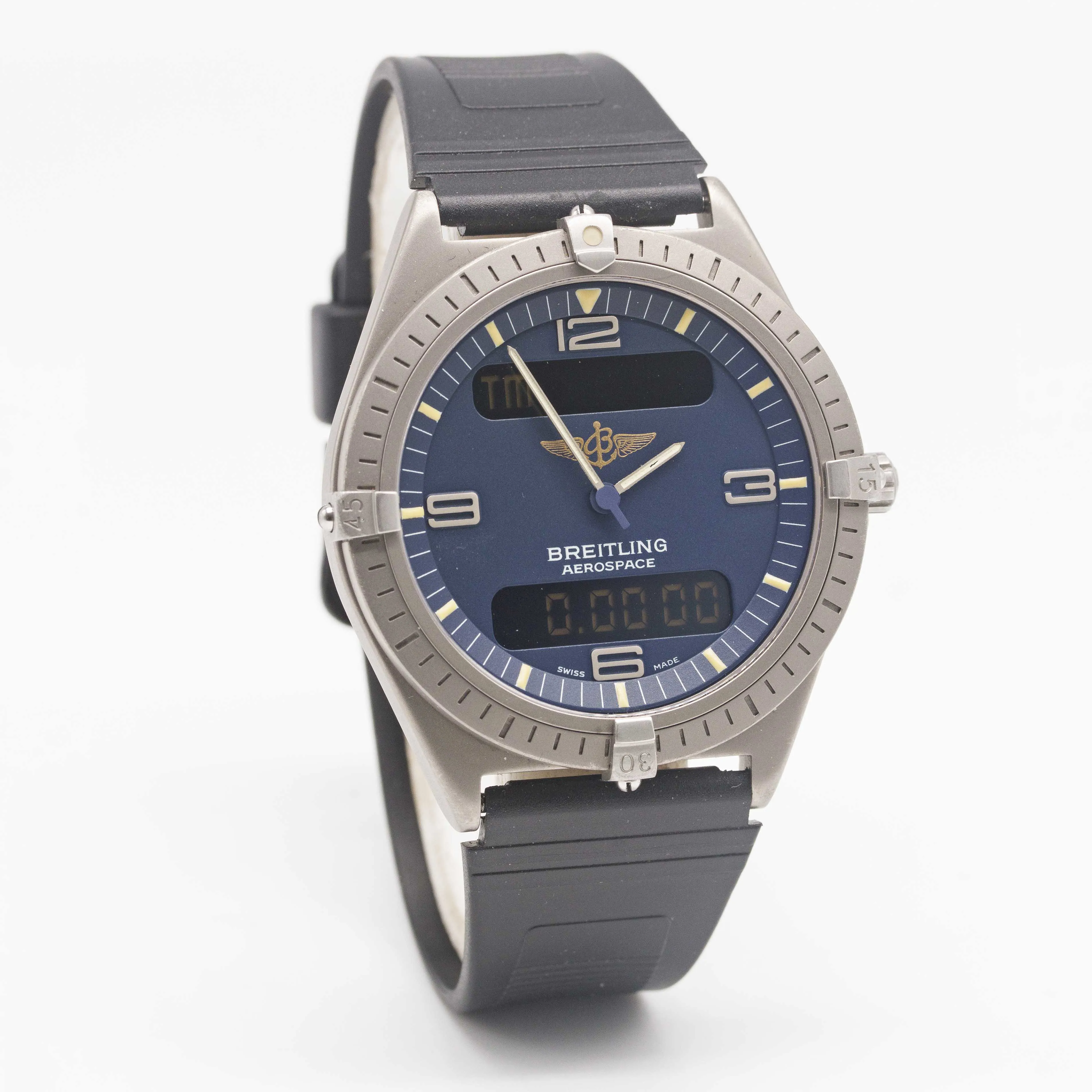 Breitling Aerospace E56060 42mm Titanium Blue 3