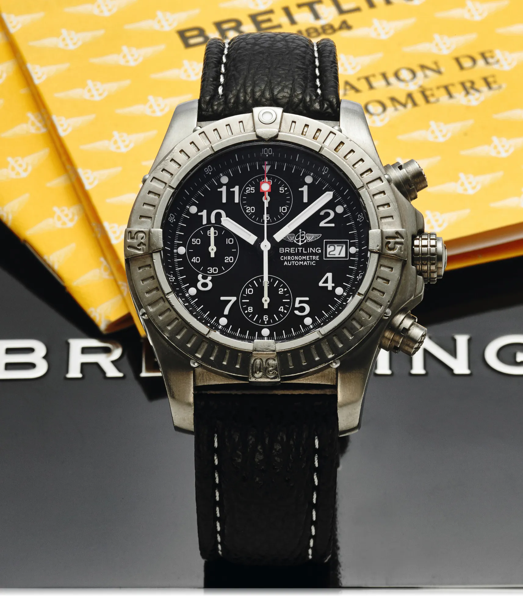 Breitling Avenger E13360 46mm Titanium Black