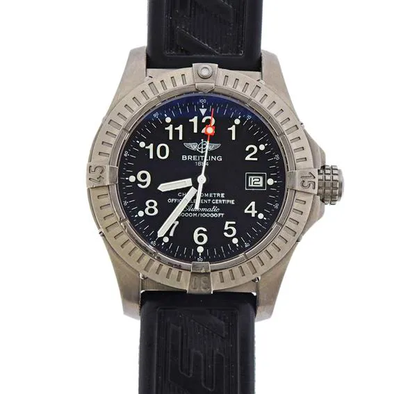 Breitling Avenger E17370 42mm Titanium Black 1