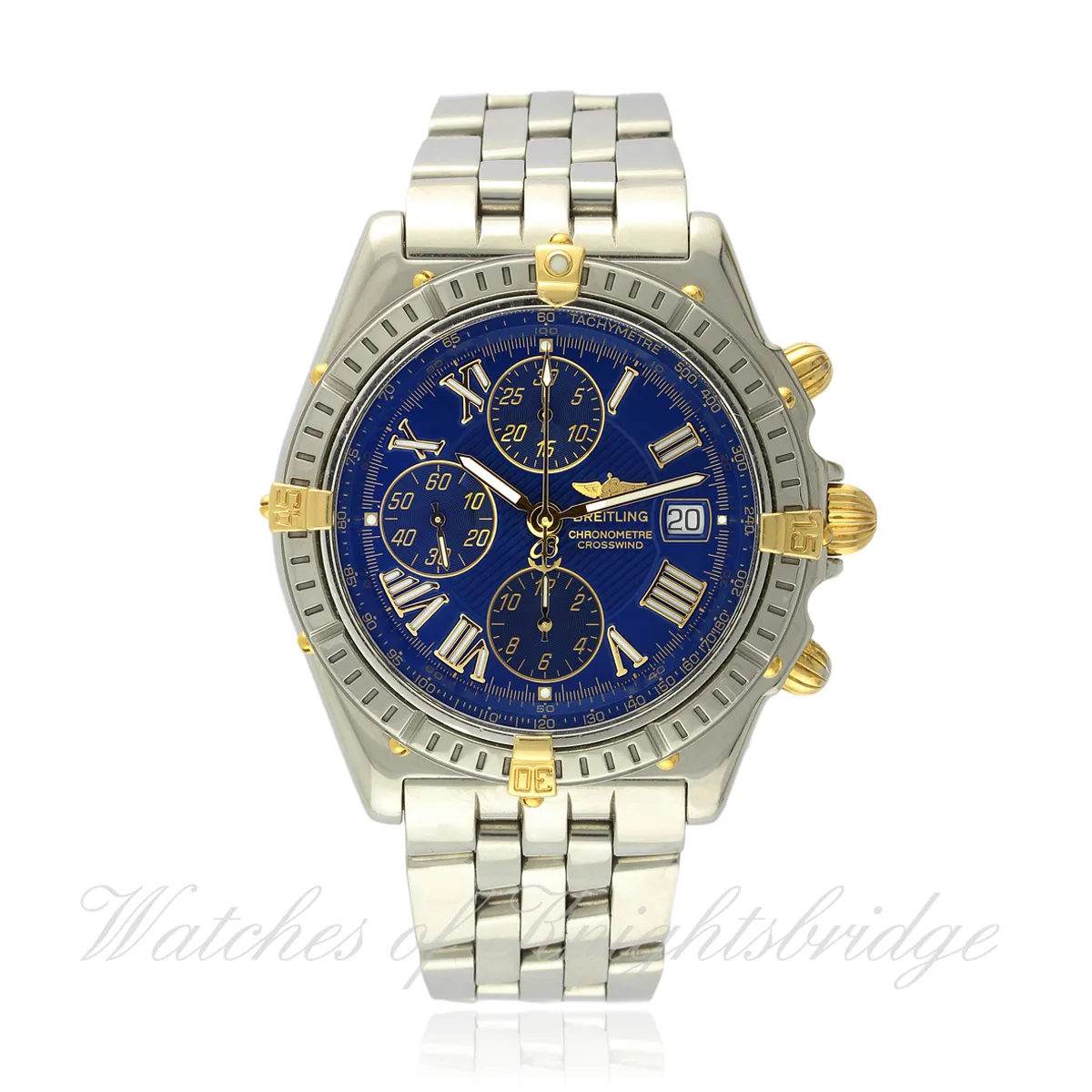 Breitling Crosswind B13355 42.5mm Gold/steel Blue