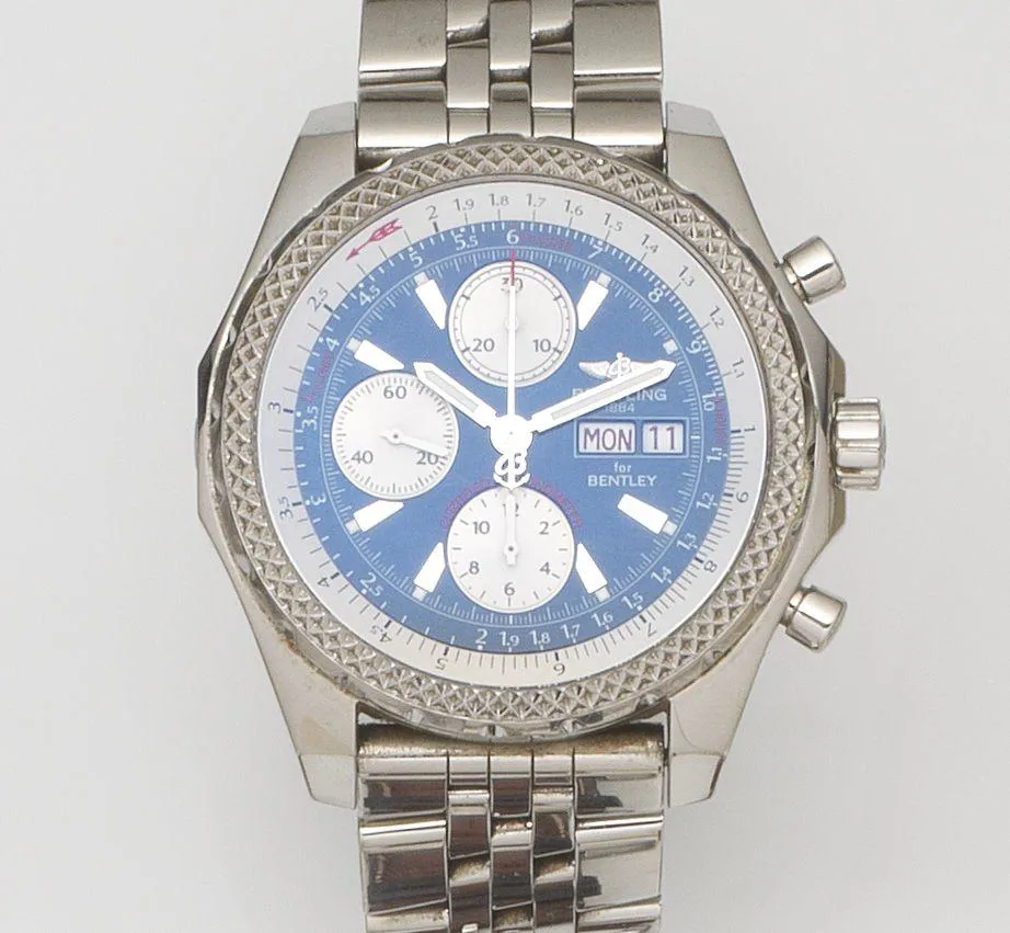 Breitling Bentley A13362 45mm Stainless steel Blue