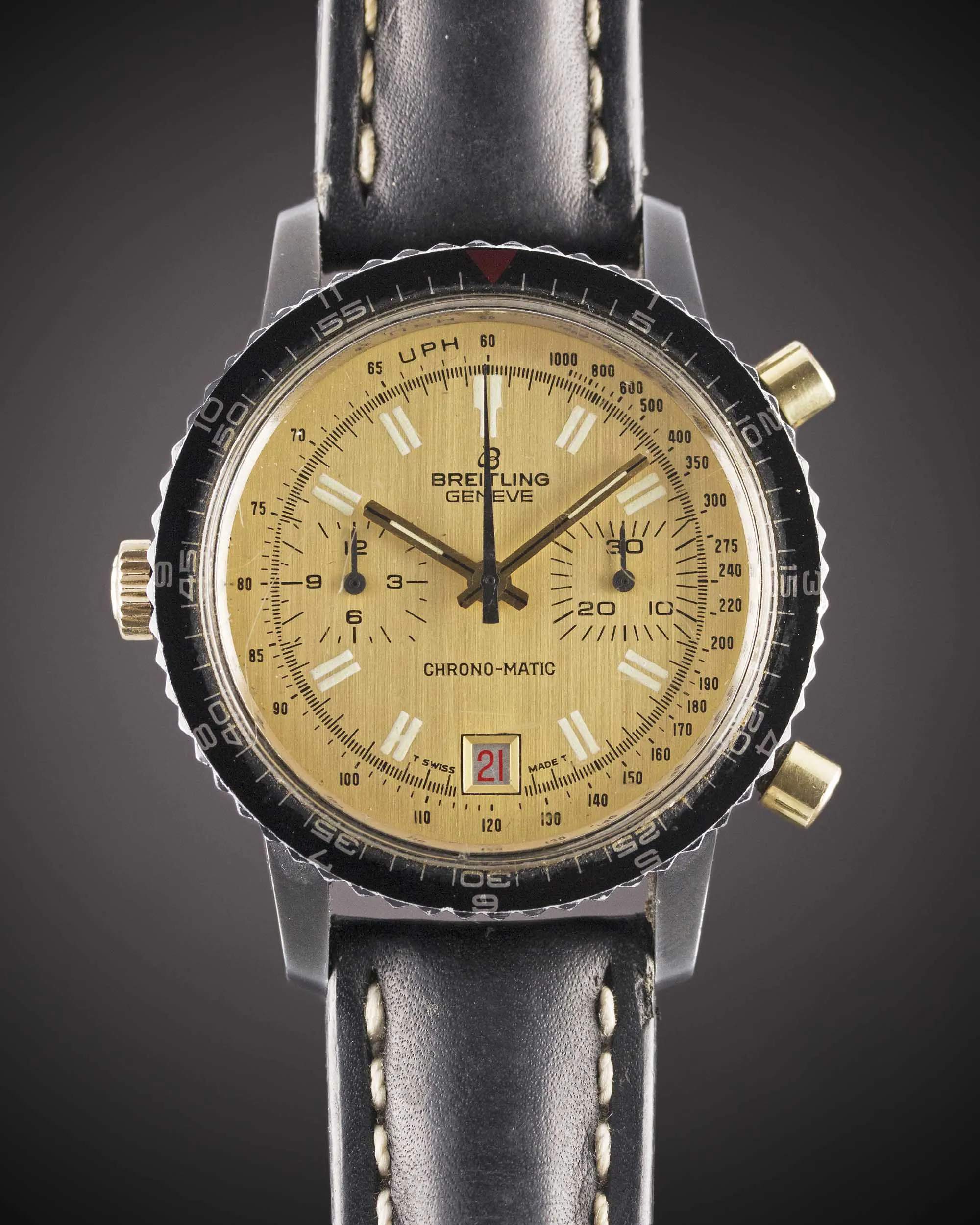 Breitling Chrono-Matic 2110 40mm PVD Champagne 1