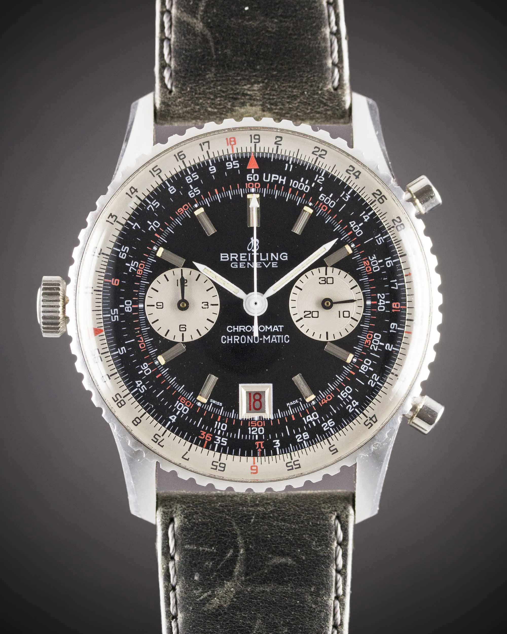 Breitling Chrono-Matic 8808 41mm Stainless steel Black