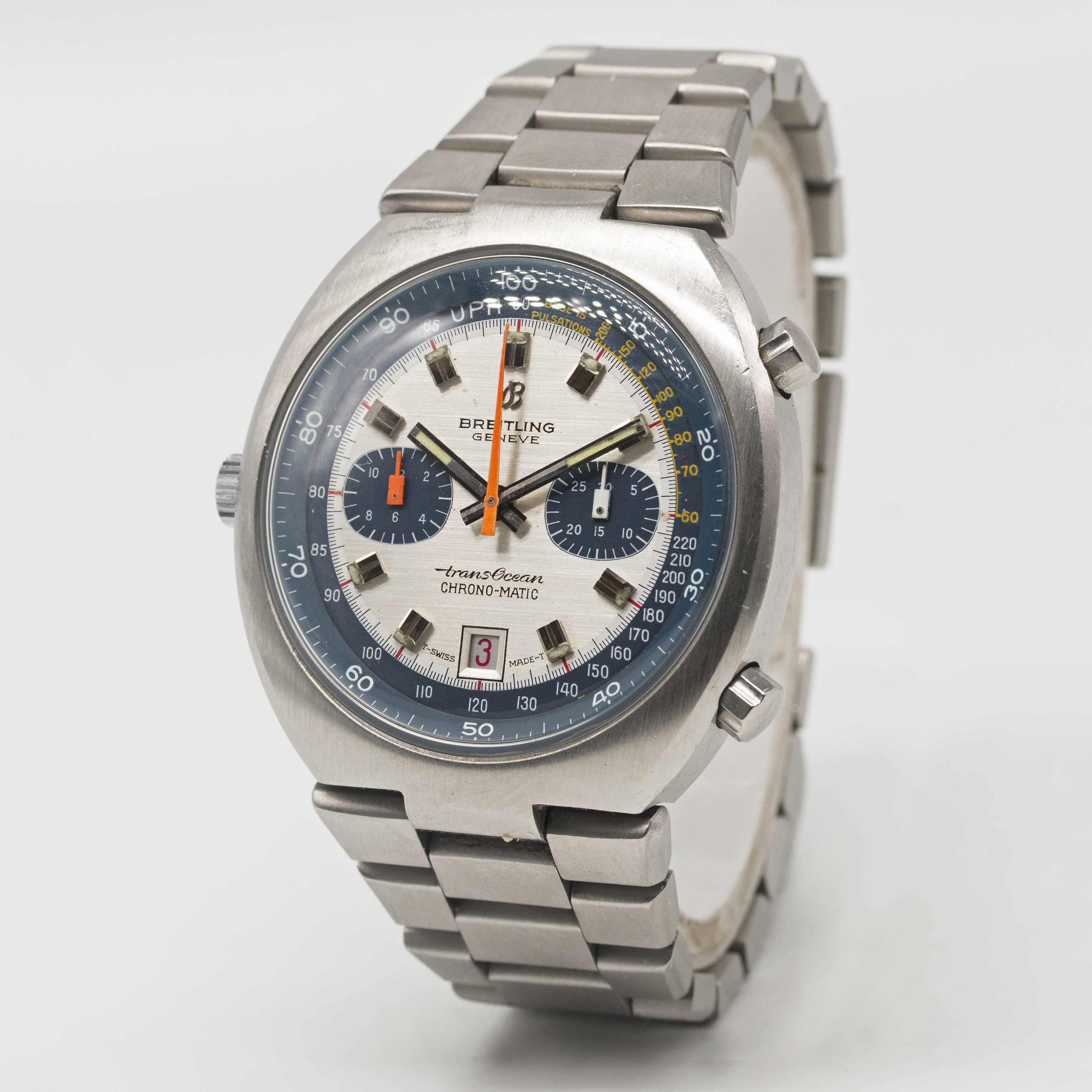 Breitling Chrono-Matic 2119 42mm Stainless steel Silver 2