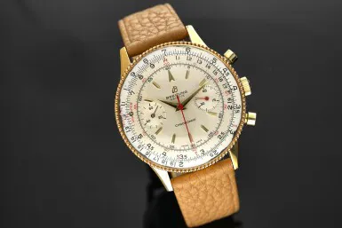 Breitling Chronomat 808 37mm Gold-plated Silver