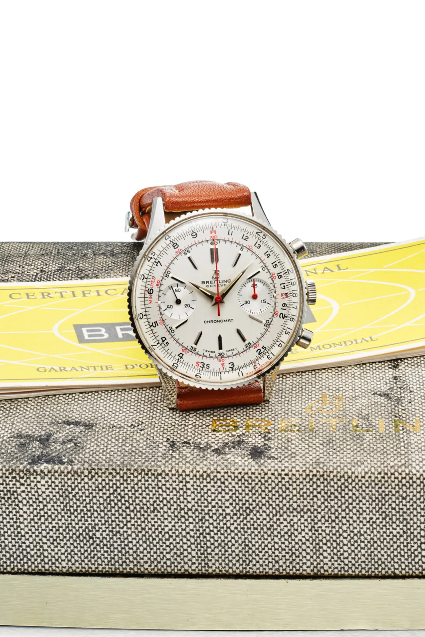 Breitling Chronomat 808 36mm Stainless steel White