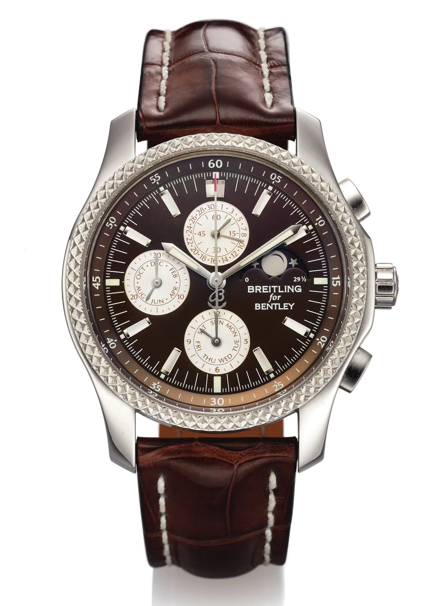 Breitling Bentley P19362 42mm Stainless steel Brown