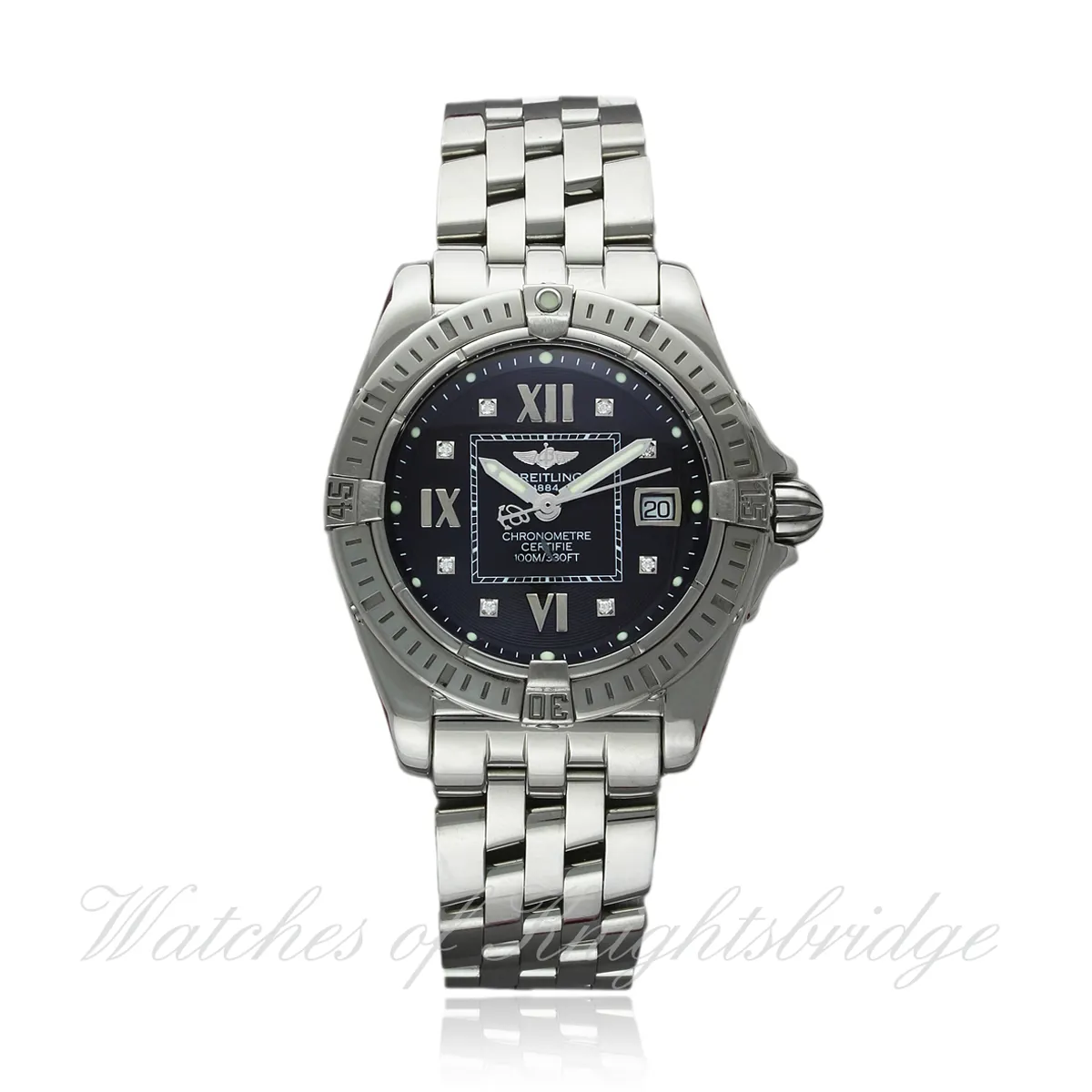 Breitling Galactic A71356 31mm Steel black dial