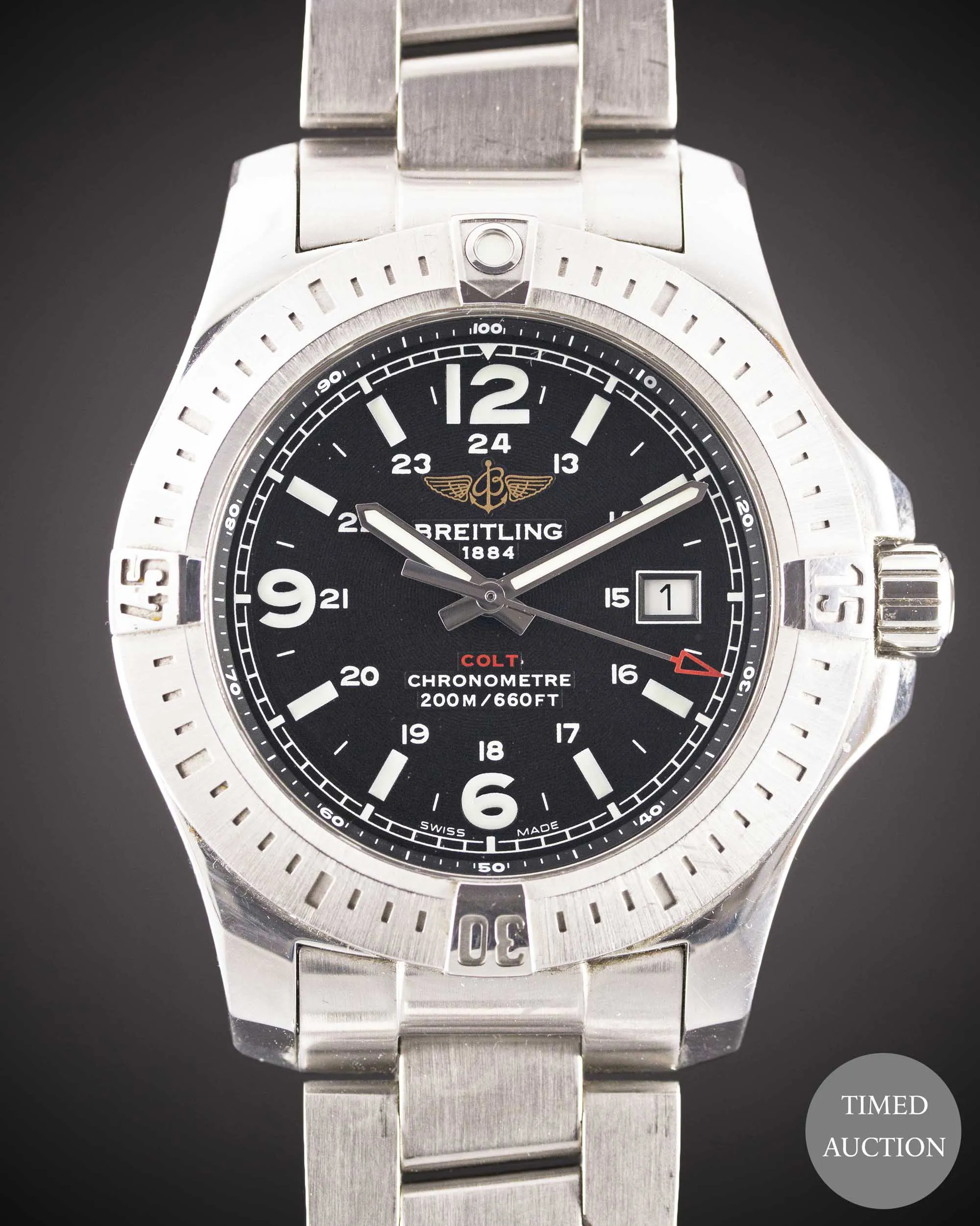 Breitling Colt A74388 44mm Stainless steel Black 8