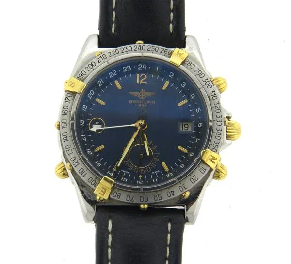 Breitling Duograph B15507 39mm Stainless steel Blue